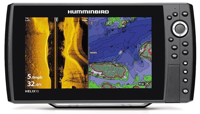 Humminbird HELIX 10 Side imaging