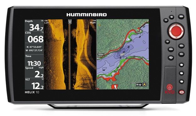 HELIX 10 Fish Finder - Side Imaging 