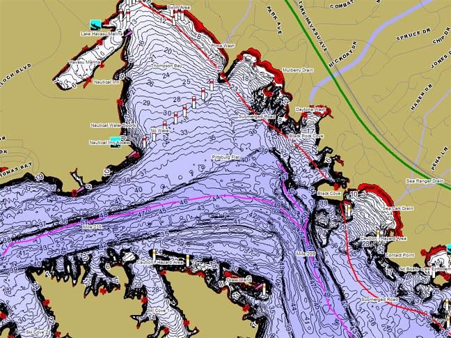 Lake Havasu Lake Map