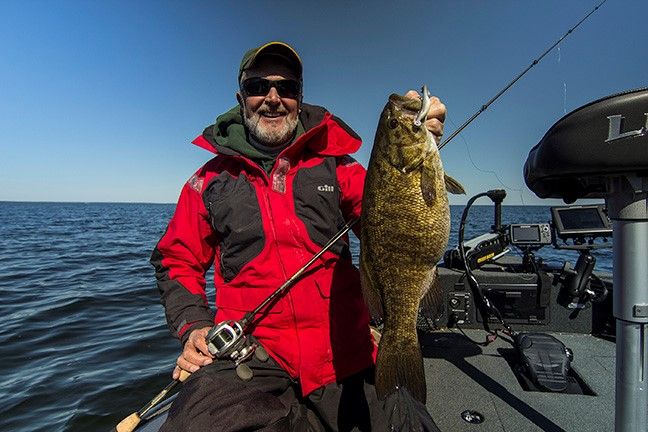 Happy HELIX Owner catches large bass