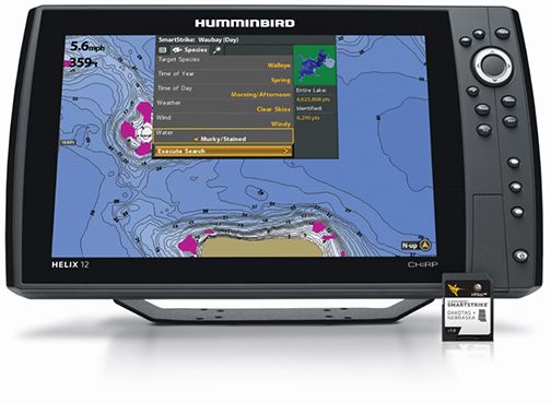 SmartStike on Humminbird's HELIX 12