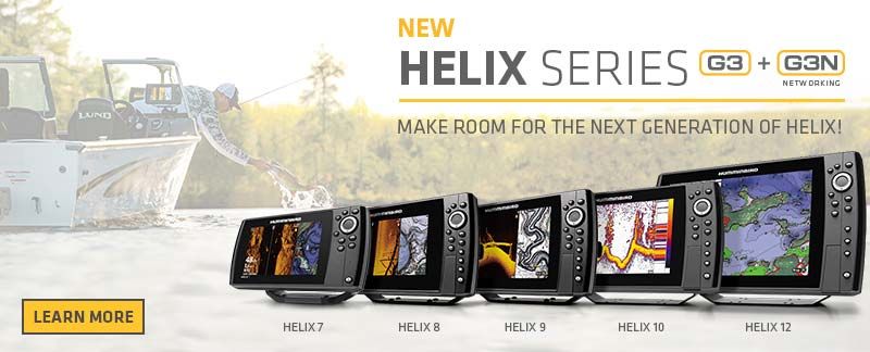 Humminbird® HELIX® Adds MEGA Imaging+™ and Dual Spectrum CHIRP to Product  Features - Humminbird