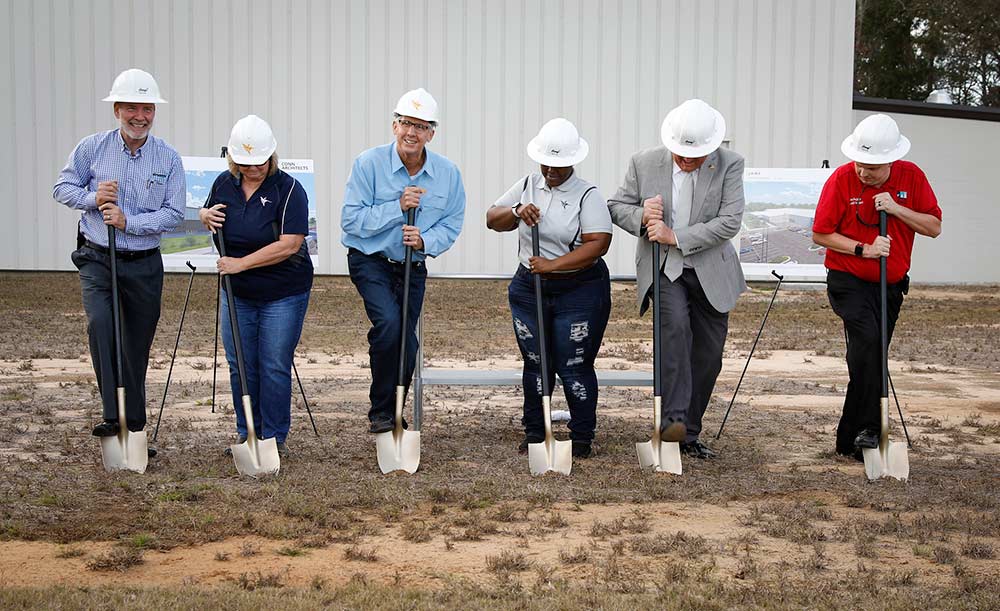 humminbird fishing plant expansion ceremony