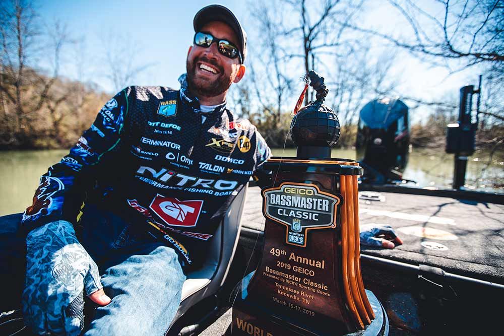 ott defoe wins 2019 bassmaster classic