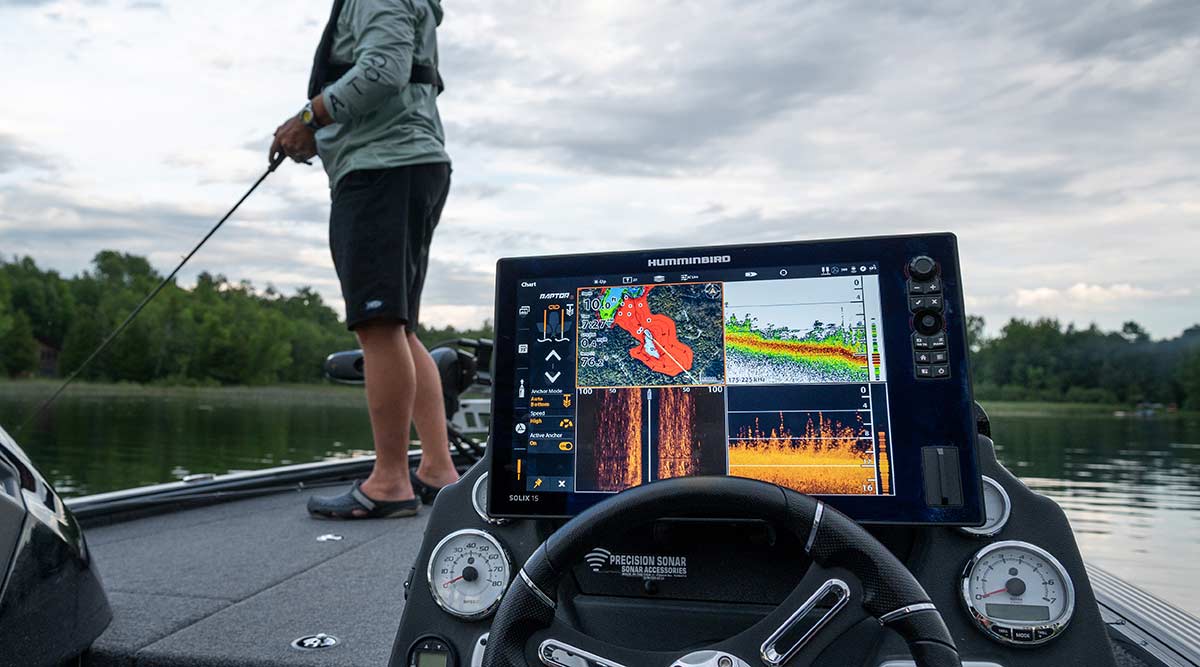 humminbird solix g3 with one-boat network