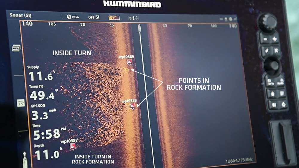 marking structure on mega side imaging