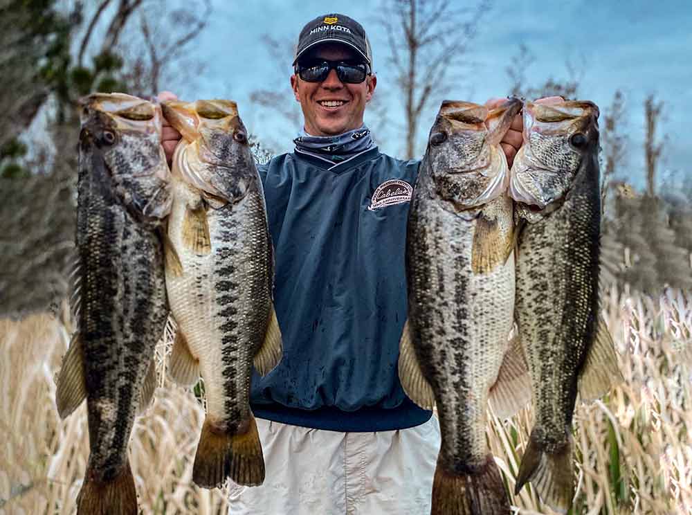 patrick walters with largemouth