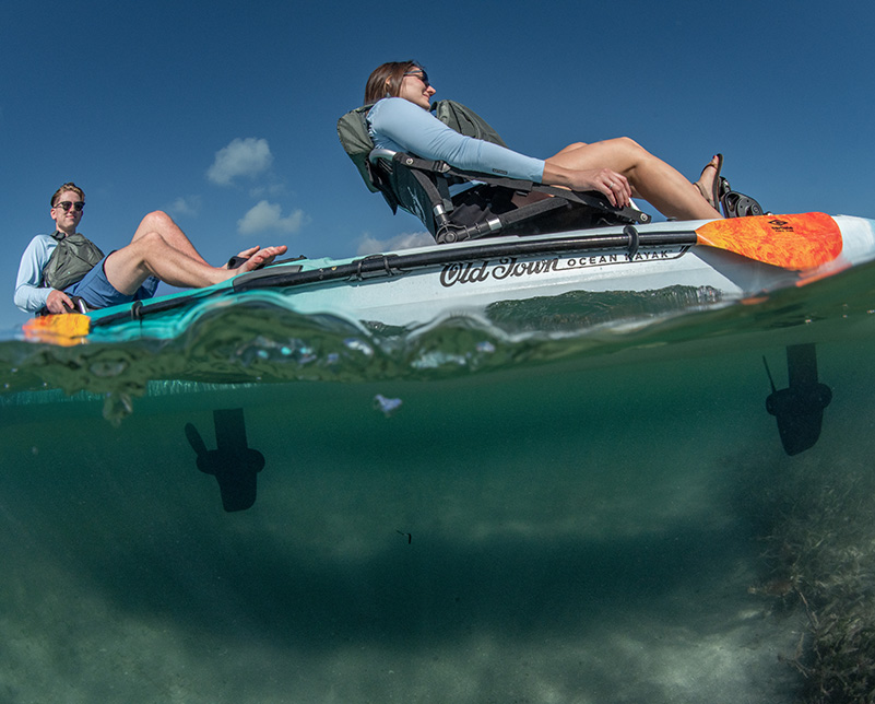 Old Town Ocean Kayak Malibu Pedal T Maine