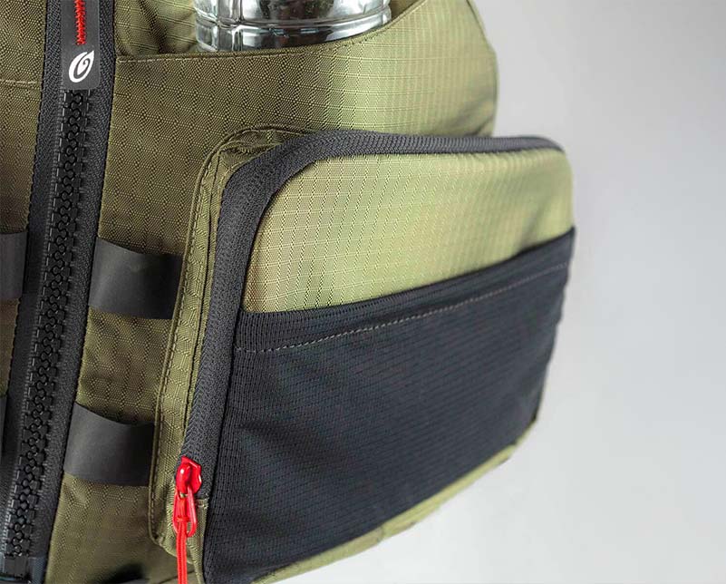 Close up of Lure Angler II Life Jacket Pocke