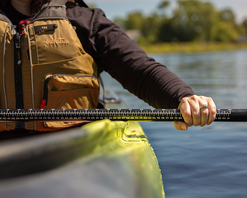 Imperial/Metric rule on Carlisle magic Angler paddle