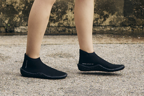 Sole is thick, yet flexible