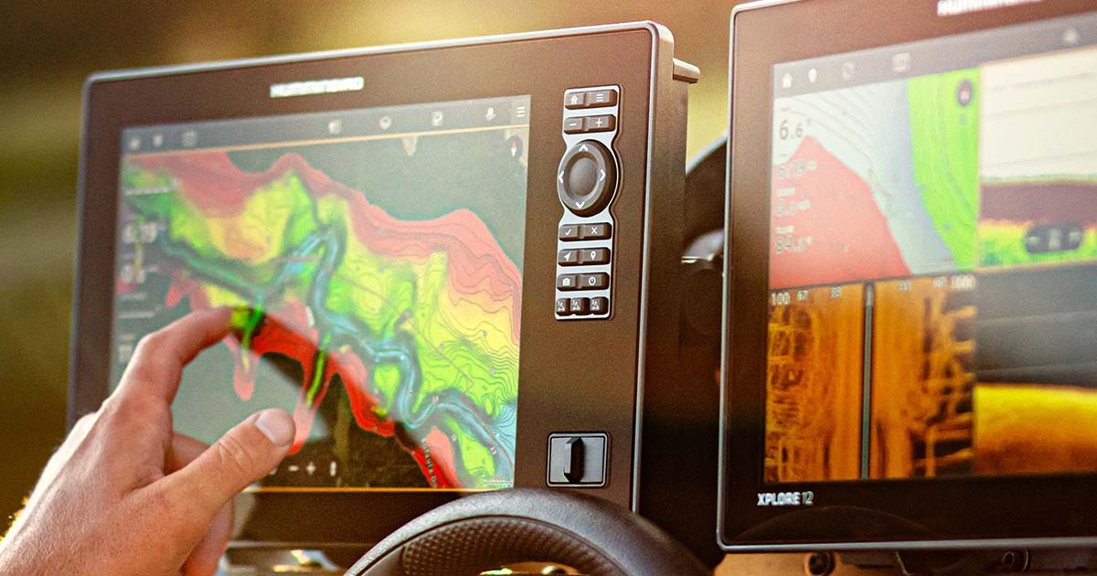 humminbird xplore touchscreen and keys