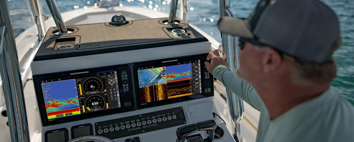 APEX Chartplotters Close up