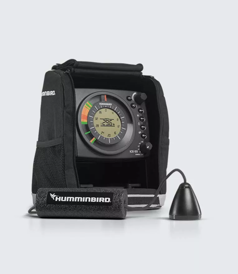  Humminbird ICE-55 Six Color Flasher with LCD : Electronics