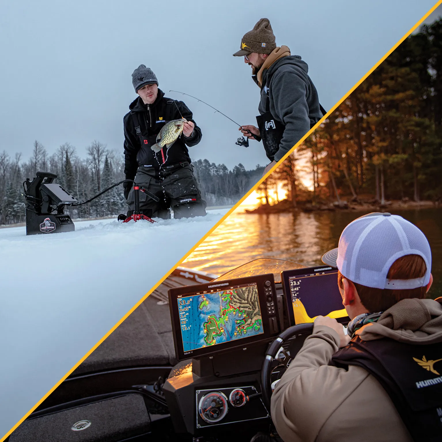 ice fishing vs freshwater fishing lifestyle 
