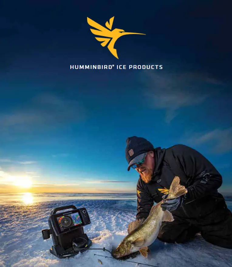 Humminbird Ice Fishing Catalog Cover