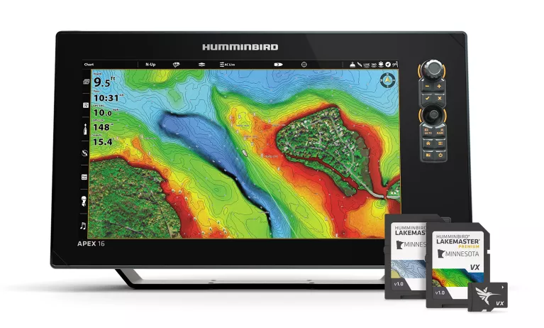 LakeMaster Maps - Freshwater Mapping with VX Technology - Humminbird