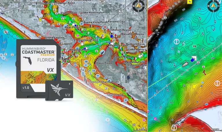 COASTMASTER® CHARTS WITH VX TECHNOLOGY
